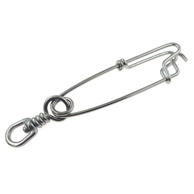 Stainless Steel Fishing Longline Snap with Swivel