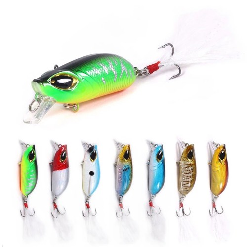 Crankbait Fishing Lure 5cm 8g Topwater Hard Bait Wobbler Jig Bait Minnow Slow Sinking lure Pesca Fishing tackle