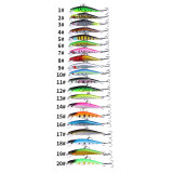Fishing Minnow Baits 6.8Cm-5.2G-8# Jerkbait Minnow Fishing Lure Jerkbait for Perch Sinking Wobblers Artificial Hard Bait