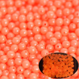 Soft Rubber Glow Round Fishing Beads Luminous Fishing Stopers Round Fishing Stop
