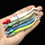 16g Lead Head Jigs Soft Fishing Lures with Hook Sinking Swimbaits for Saltwater and Freshwater