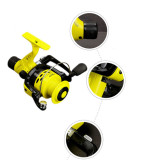 Spinning Fishing Reel Rear Drag Plastic Spool 12 Ball Bearing G-ratio 5.5:1/ 5.2:1 wheels rear brake fly fishing reel