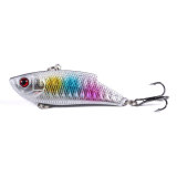 5.5CM 10G Vibration FISHING LURES CRANKBAITS HOOK BASS 8#hooks VIB hard plastic sea fishing tackle hard bait