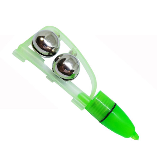 Twin Bells Fishing Tackle Night Sea Fishing Rod LED Light Clip with Twin Bells Ring Fishing Bite Alarm Indicator On Fishing Rod