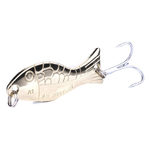 Metal Fishing Spoon Baits 5cm/7g Bass Fishing Lures Saltwater VIB Lures Fishing Tackle
