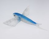 124g Soft Fishing Lure Seawater Fishing Bait Flying Fish Lure Boat Trolling Tuna Mackerel Soft Baits