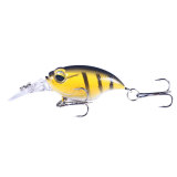Lifelike Crankbait Fishing Lure 6cm 6.2g Pesca Hooks Topwater Wobblers Artificial Plastic Hard Bait Crankbait Fishing Tackle
