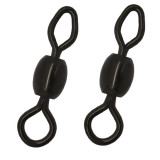 Matte Black Carp Fishing Crane Swivels , Carp Fishing Tackle