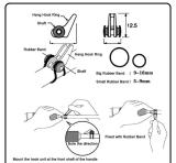 Fishing Hook Holder for Fishing Rod