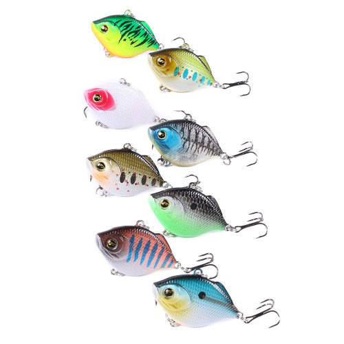 VIB Fishing Lure 4CM-9G -8# hook Bionic Tilapia Artificial Hard Plastic With 3D Eyes Tackle