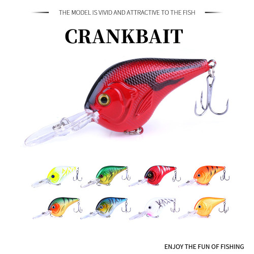Crankbait Wobblers 9.5CM 11G Plastic Fly Fishing Tackle Crankbait Bass Bait Pike Perch Fishing Lure