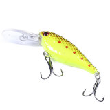 Suspending Minnow Bait 8CM-7.2G-6# Fishing Lure Jerkbait Isca Crankbait Hard Baits Big Wobbler Crank Fishing Lure