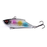 5.5CM 10G Vibration FISHING LURES CRANKBAITS HOOK BASS 8#hooks VIB hard plastic sea fishing tackle hard bait
