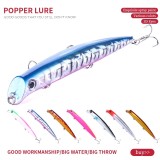 16g 12.6cm popper fishing lures wobbler hard bait topwater pesca fishing tackle