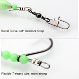 Luminous Octopus Squid Bait ,Daisy Chain Glowing Soft Lure 9g