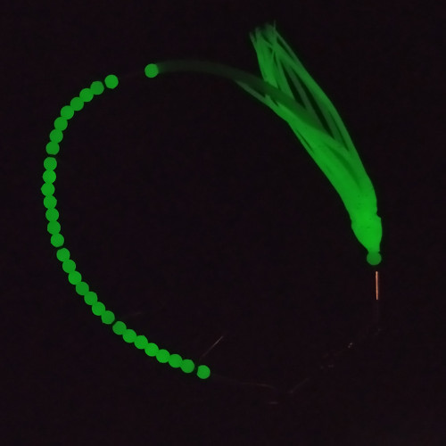 Luminous Octopus Squid Bait ,Daisy Chain Glowing Soft Lure 9g