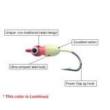 Ice Lure Jig Hook 25mm/2.5g Hard artificial Baits Lead Jig Head Winter Fishing Lures
