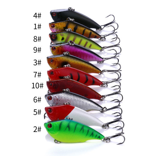 6CM 10G VIB Fishing Lure Plastic Hard Bait
