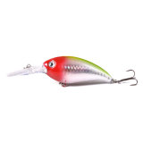 Crankbaits Bass Fishing Lures Set Small Fishing Baits Topwater Hard Lures, Sharp Treble Hooks for Trout Minnow Popper Walleye Crappie