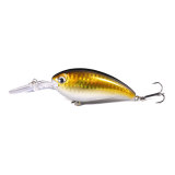 Crankbaits Bass Fishing Lures Set Small Fishing Baits Topwater Hard Lures, Sharp Treble Hooks for Trout Minnow Popper Walleye Crappie
