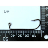 90 Degree Right Angle Hook DIY Homemade Upside Down Single Hook High Carbon Steel Barbed Anti-corrosion Fishhooks