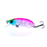 Fishing Lure Minnow Crankbait Hook pike trolling Swim Bait pesca isca Artificial Hard bait floating fishing tackle ,10g/0.35oz,6cm/2.36
