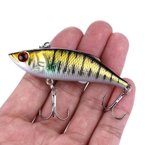 VIB Fishing Lure 8CM 10G Vibration Jig Artificial Hard Baits Isca Wobblers Bass Crankbait Pesca Tackle Tool