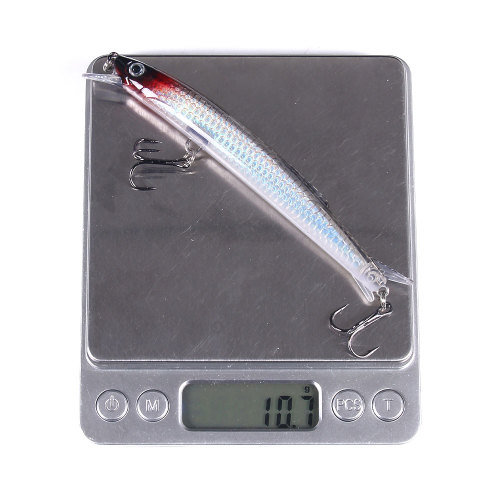 12cm-10.5g Floating Laser Wobbler Minnow Hard Plastic Artificial Bait For Fishing Lure Topwater Crankbait