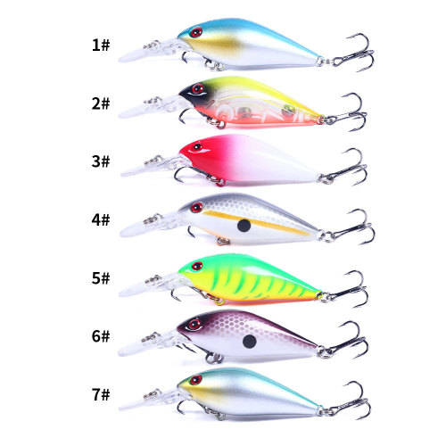 Plastic Hard Fishing Lures floating Crankbait 75mm 8.7g Carp Fishing wobblers Artificial Bait Fish Lure Crankbait