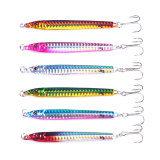 Slow Long Metal Jig Fishing Lure 30g 40g Cast Jigging Spoon Artificial Shore Pike