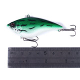 Sinking VIB Fishing Lure 7CM-16G-6# Vibration Hard Bait Crankbait Lipless Trout Pike Bass Fishing Tackle