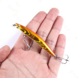 Minnow Fishing Lures 8CM-5G-6# Wobbler Minnow Hard Bait Stickbait Pike Carp Bass Crankbait Fishing Tackle