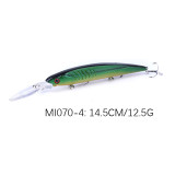 Minnow Bait fishing Crankbait Hard Bait bass fishing tackle ABS Fishing Lures ,5.71in/0.447oz 14.5cm/12.7g