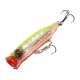 72mm 9.5g Artificial Popper Wobbler Fishing Lure Floating Hard Crankbait Topwater Pesca Fishing Tackle