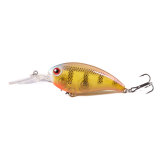 Crankbaits Bass Fishing Lures Set Small Fishing Baits Topwater Hard Lures, Sharp Treble Hooks for Trout Minnow Popper Walleye Crappie