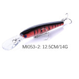 Minnow Fishing Lure 12.5cm 14g Topwater Hard Bait Wobbler Jig Bait Crankbait Carp Striped bass Pesca Fishing tackle SwimBait