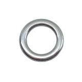 Solid Rings Fishing Swivels for Assist Hooks Jig Lure Round Rig Ring Saltwater Fishing Accessories