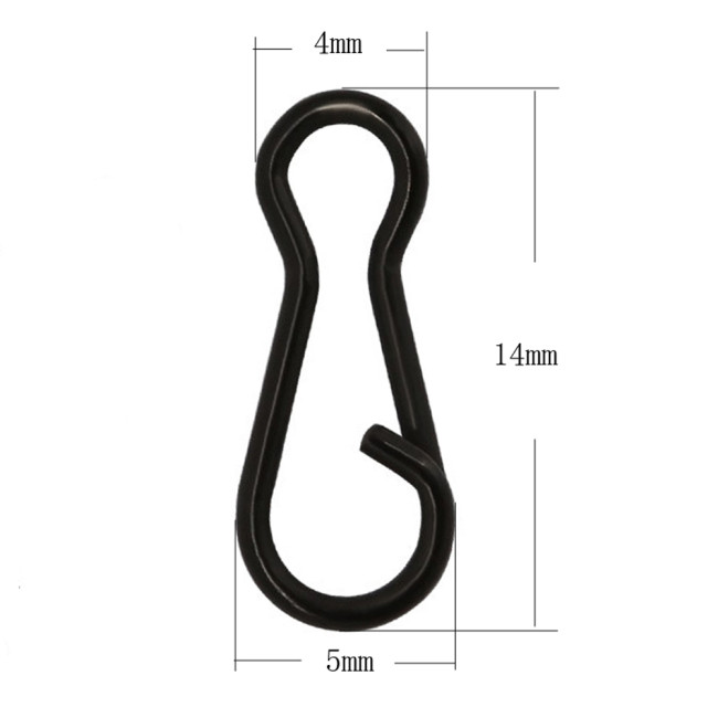 Wholesale Carp Fishing Snaps Connector Quick Change Swivel
