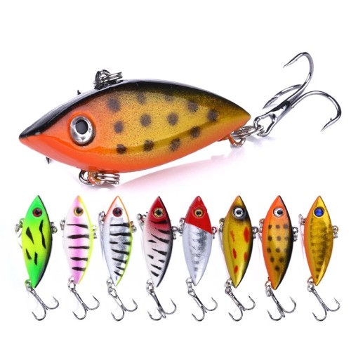 Mini Vib Lure 4Cm-2.75G-10# Hard Crankbait Wobbler Isca Artificial Peche Salmo Slow Sinking VIB Baits
