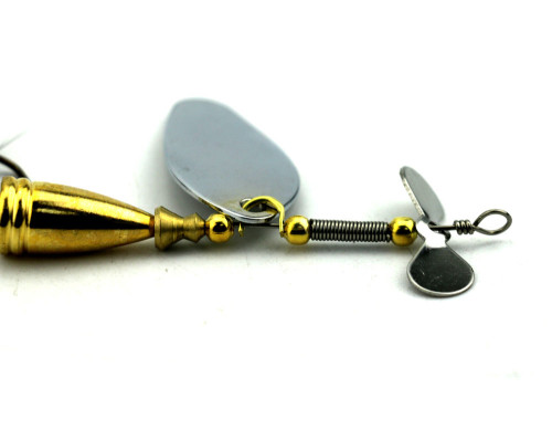 9cm 12g Bass Fishing Spinner Bait Crappie Fishing Spoon Lure Carp Fishing Spin Bait pesca Metal Jig Lure buzz bait Bass Fishing Tackle