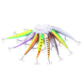 Minnow Wobbler Fishing Lure 16.5cm 21g Rolling Jerkbait Minnow Unique Lip Bass Pike Bait Fishing Tackle