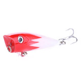 Hard plastic popper fishing lure 6cm 6.3g topwater swimbait crankbait fishing tackle
