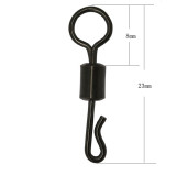 Extended Carp Fishing Q Shape Snap Matte Black Carp Fishing Accessories