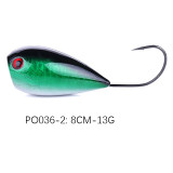 Popper bait Hard Bait Fishing Baits 8cm/13g Artificial Crankbait Lures Popper Topwater Tackle