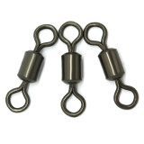 Matte Black Carp Fishing Rolling Swivels,Wholesale Fishing Tackle