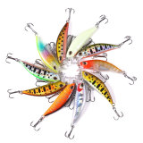 Minnow Fishing Lure Laser Hard Artificial Bait 3D Eyes 5cm 5g Fishing Wobblers Pike Carp Bait Crankbaits Fishing Tackle