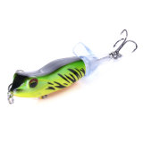 Pencil Fishing Lure Lifelike Frog Tractor Hard Plastic 9.5CM-11G Artificial Tractor Propeller Tackle