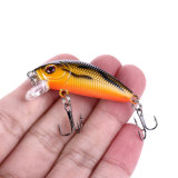 Minnow Fishing lures with 10# treble hooks ,crank baits swim carp fishing baits bass fishing tackle,1.96 /5cm,3.6g/0.12oz