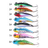 Vibration Fishing Lure 6.5cm-12.7g-6# Full Diving 3d Eyes Rattlin VIB Artificial Lures Wobblers for pike Bass