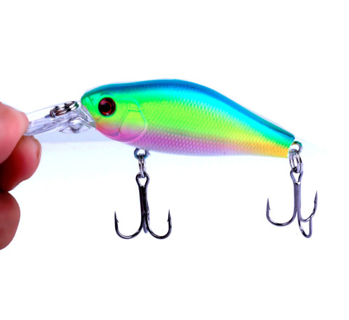 Crankbait Fishing Lure Topwater 7cm 9g Artificial Japan Hard Bait Minnow Swimbait Pesca Trout Bass Carp Fishing 0.5-1.5m